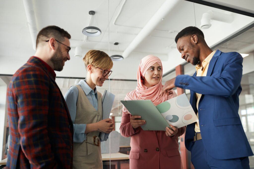 Portrait of Diverse Business Team in Office